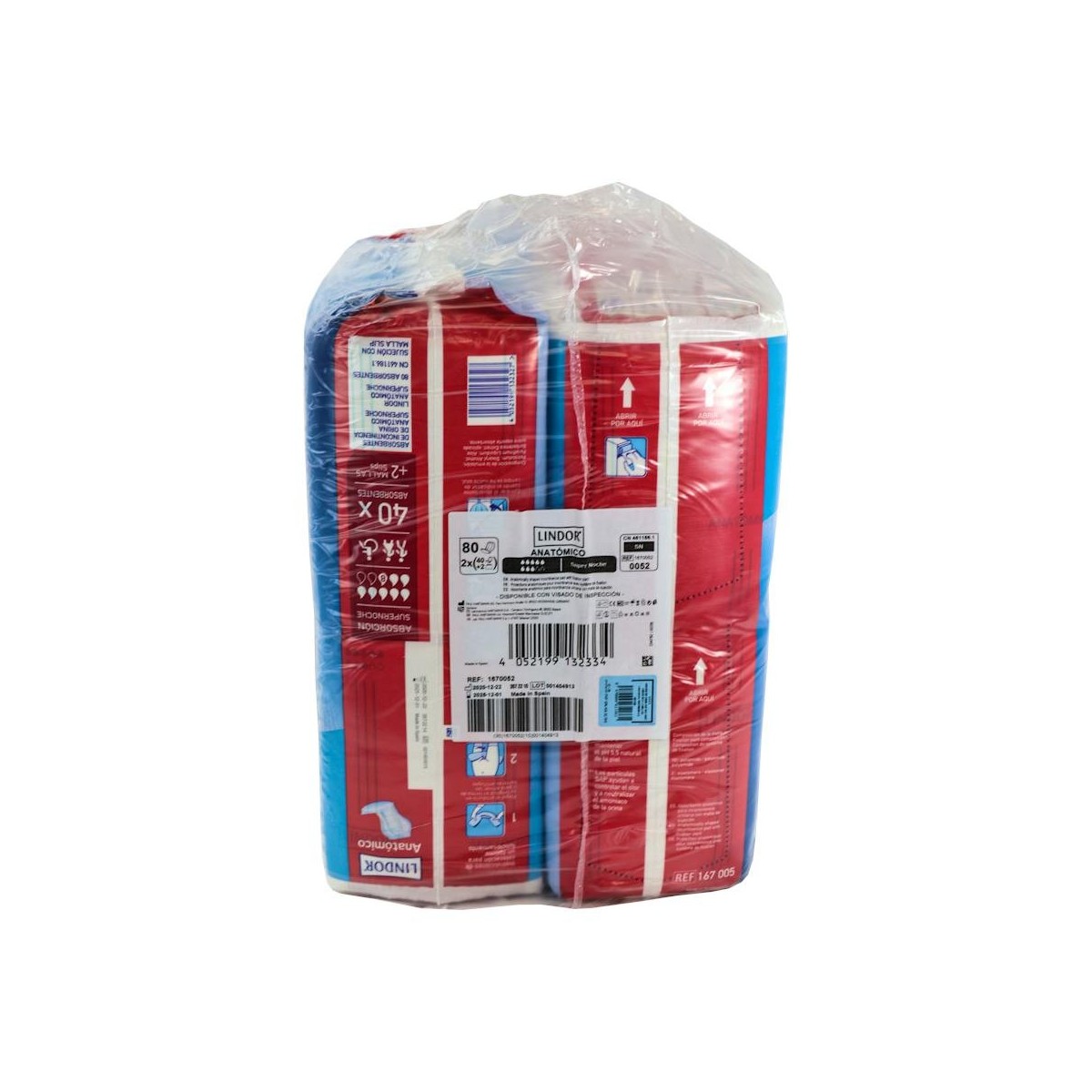 Pañal Inco Lindor Anatom S-Noc 80U