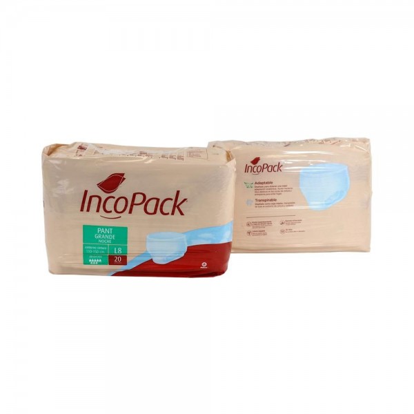 Pañal Incopack Abs Pant T Gde Noche 80U