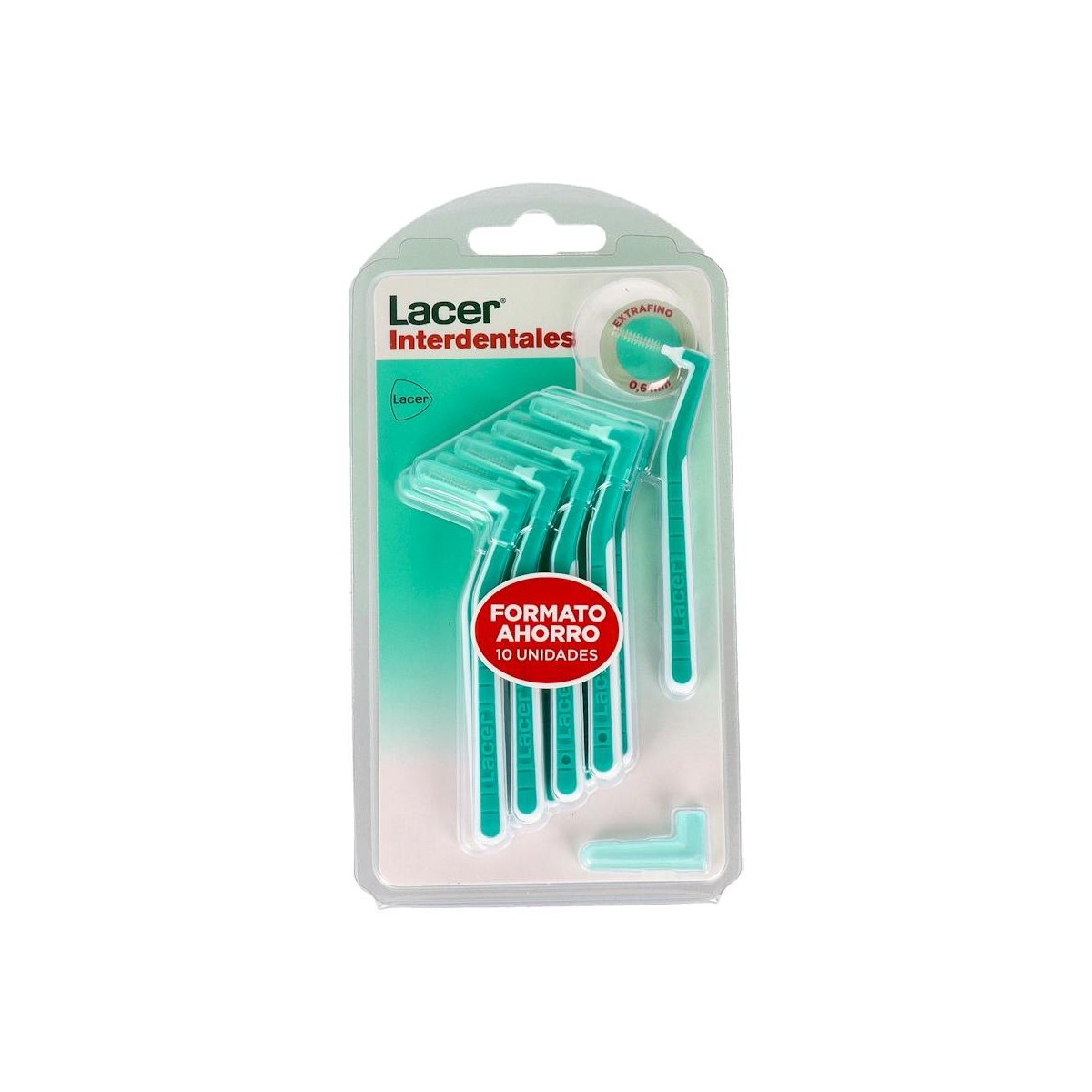 CEPILLO INTERDENTAL LACER EXTRAFINO ANGU 10 U