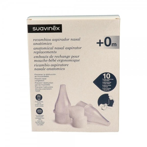 Recambio Aspirador Nasal Suavinex 10 Uds