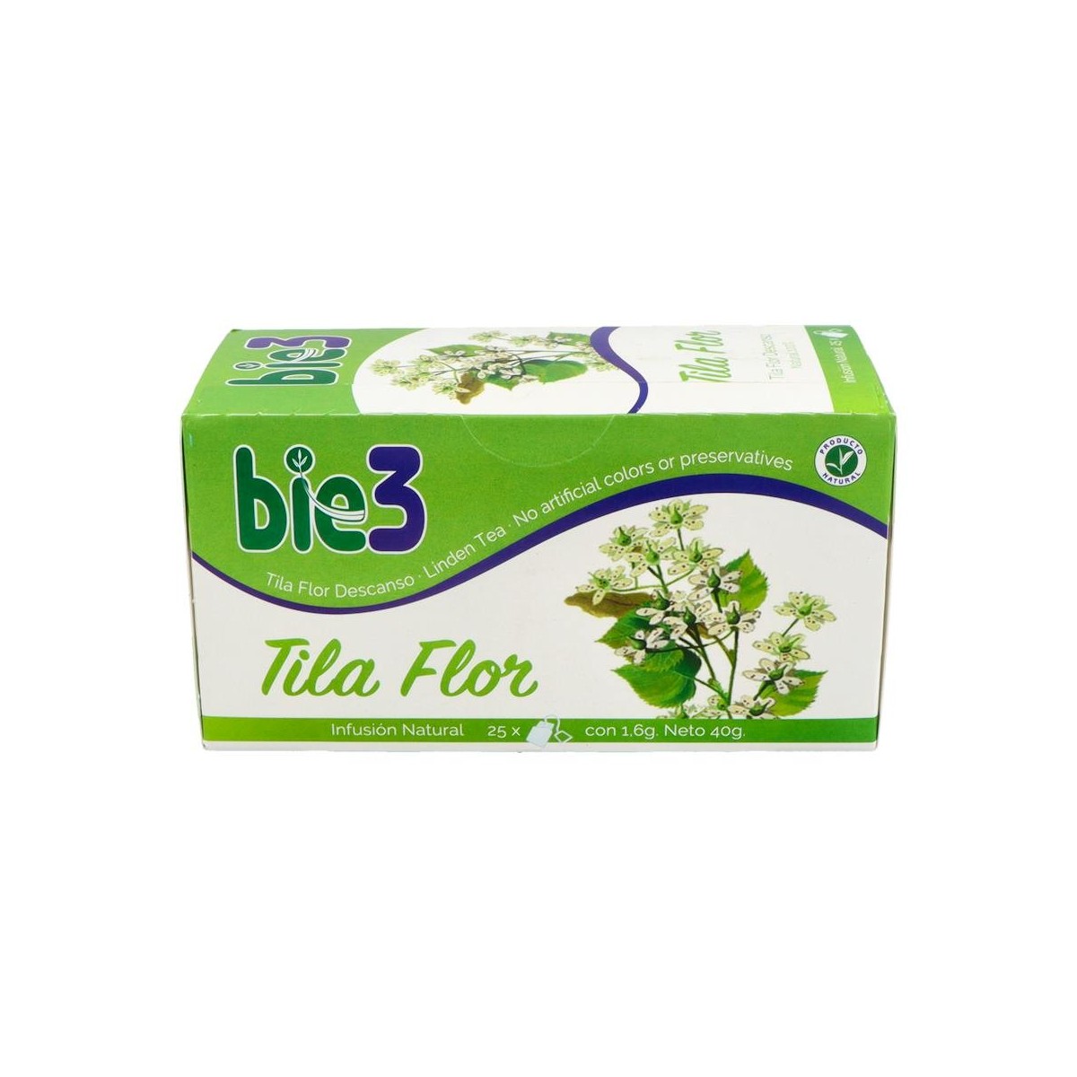 Tila Flor Bio 3 Ecologica 25 Bolsas