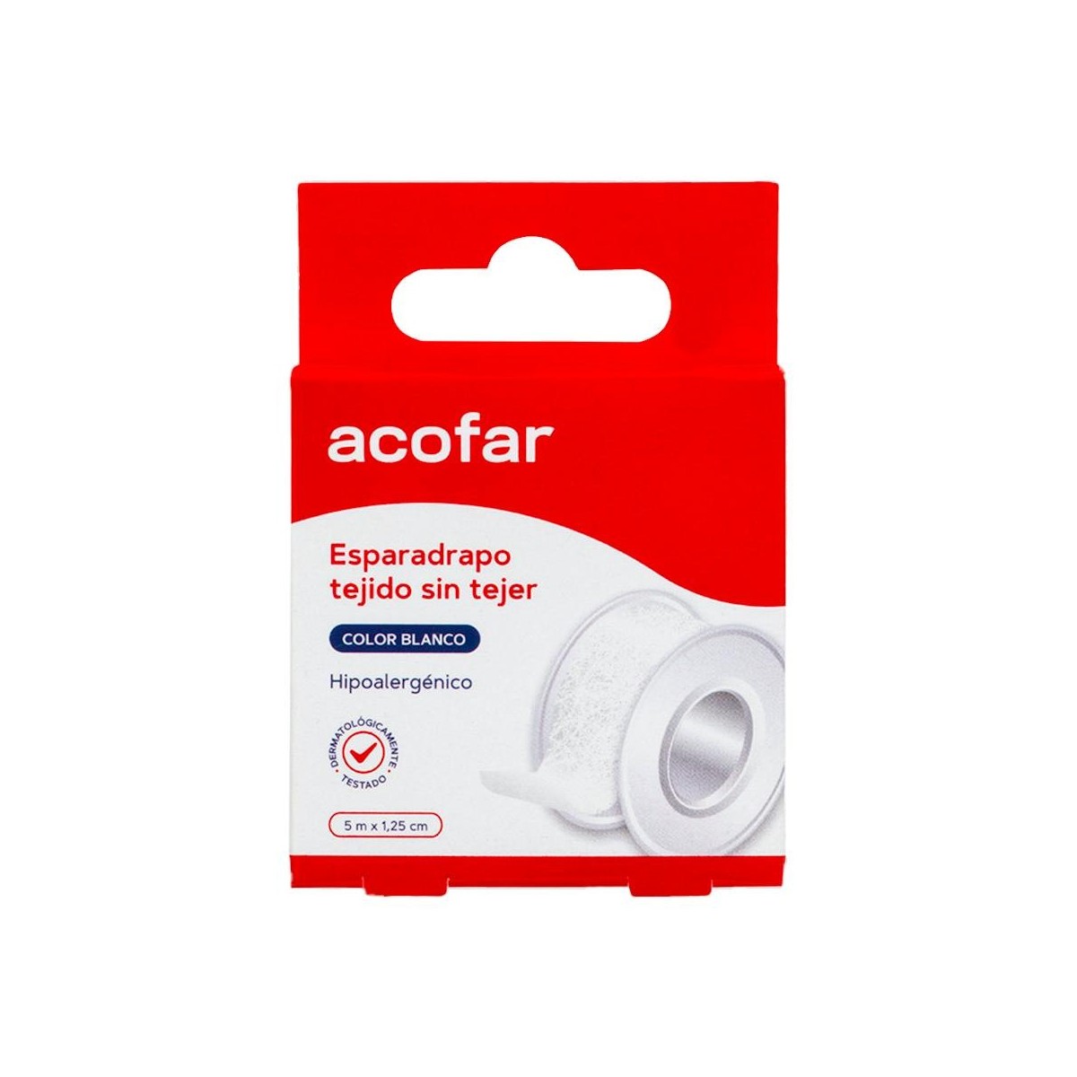 ESPARADRAPO ACOFAR TST BL 5MX1,25