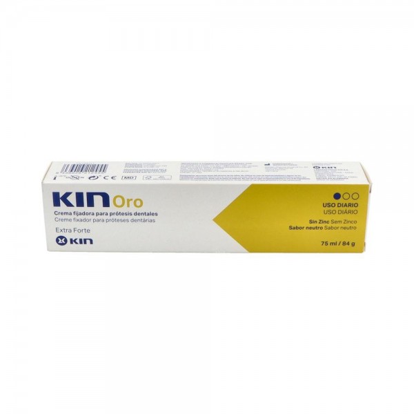 Kin Oro Crema Fijad Extra Fte 75 Ml