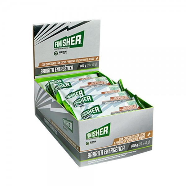FINISHER ENERGETICAS CHOC LECHE PEPITAS CHOC NEGRO 20...