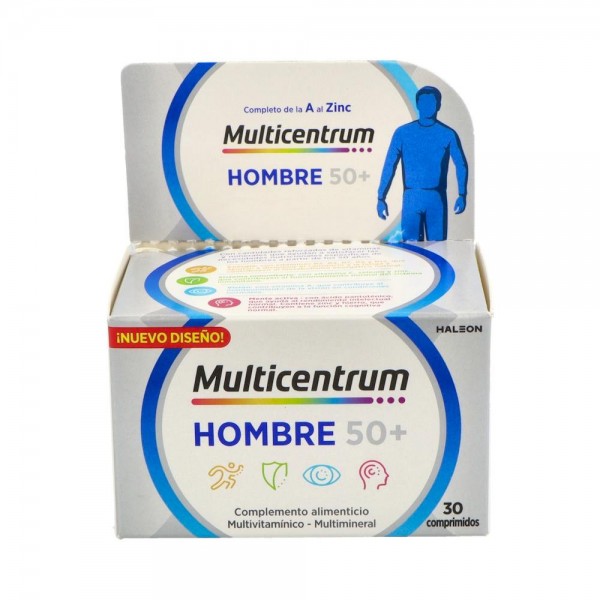 Multicentrum Hombre 50+ 30 Comp
