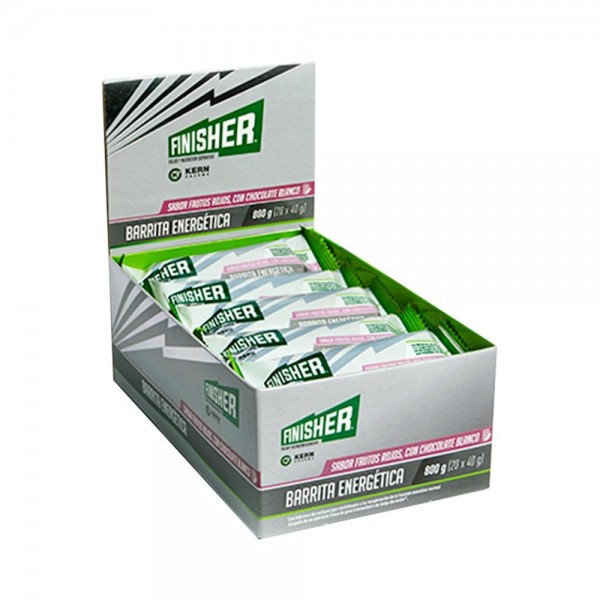 FINISHER BARRITAS ENERGETICAS FRUTOS ROJOS CHOCOLATE...