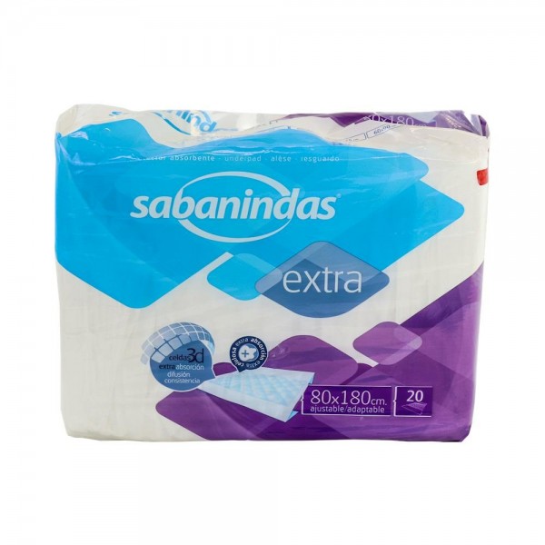 Sabanindas Prot-Cama Ajustable 80X180Cm 20 U