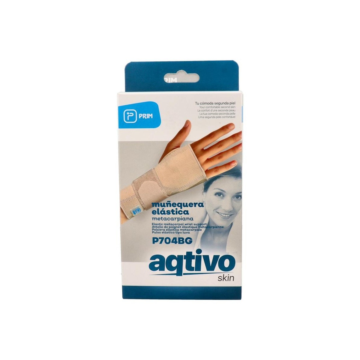 Muñequera Prim Metacarpiana Aqtivo Skin T/S...