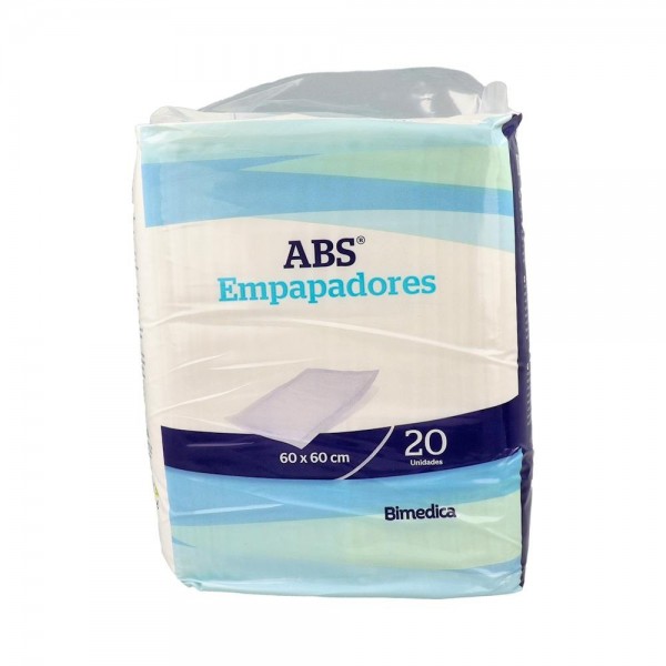 EMPAPADOR ABS DESECH S/ALAS 60X60 CM 20 UN