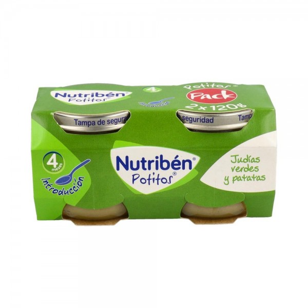 Nutriben Bipack Judias Verdes Y Patatas 2 X120G