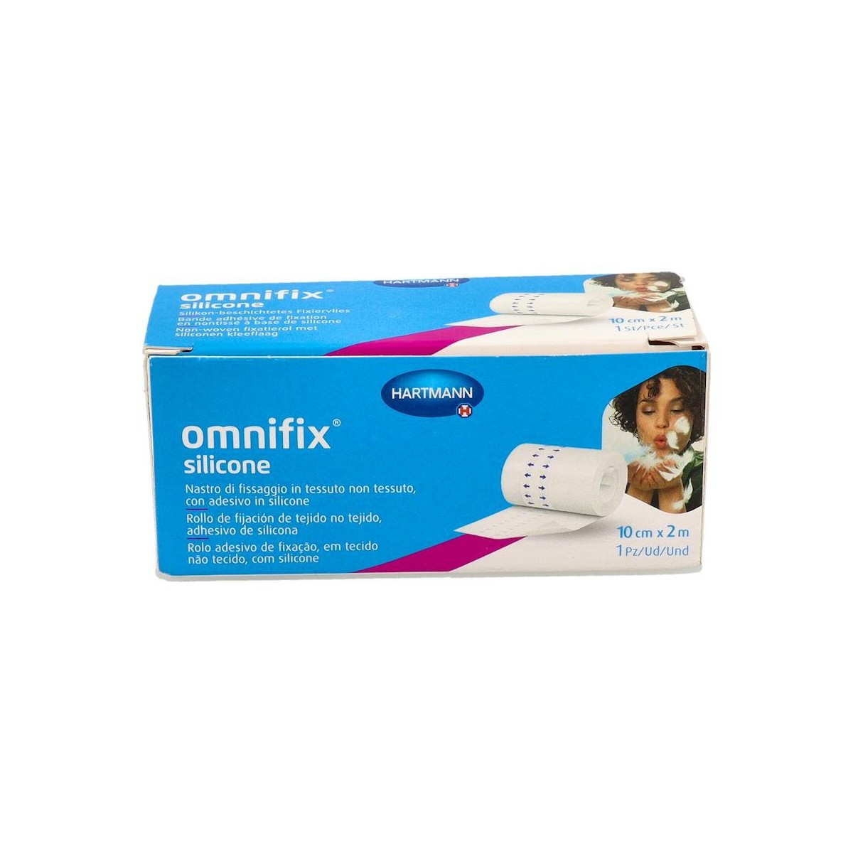 APOSITO OMNIFIX SILICONE P1 10 CM X 2 M