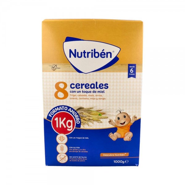 Nutriben 8 Cereales Miel 1000 G