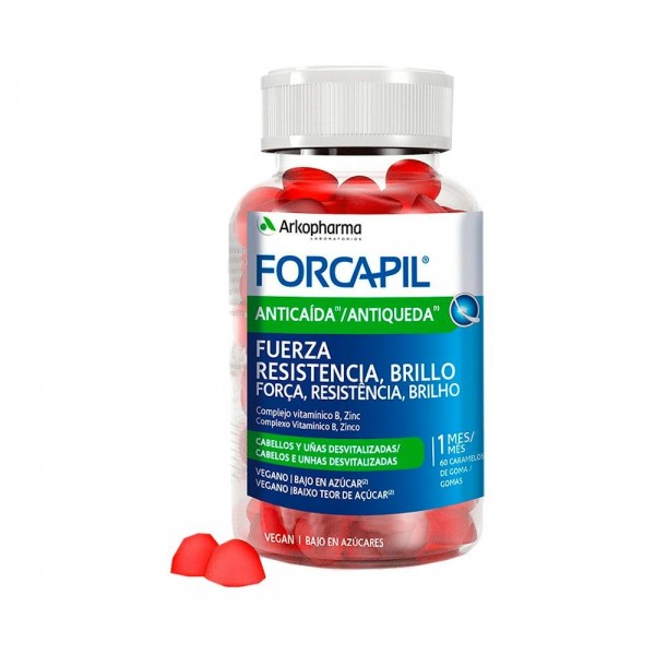 FORCAPIL ANTICAIDA 60 GUMIS