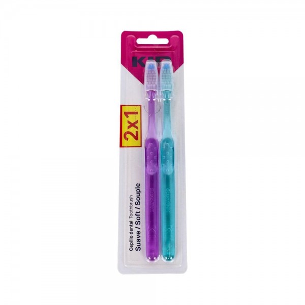 CEPILLO DENTAL KIN AD SUAVE PROMO 2 X 1