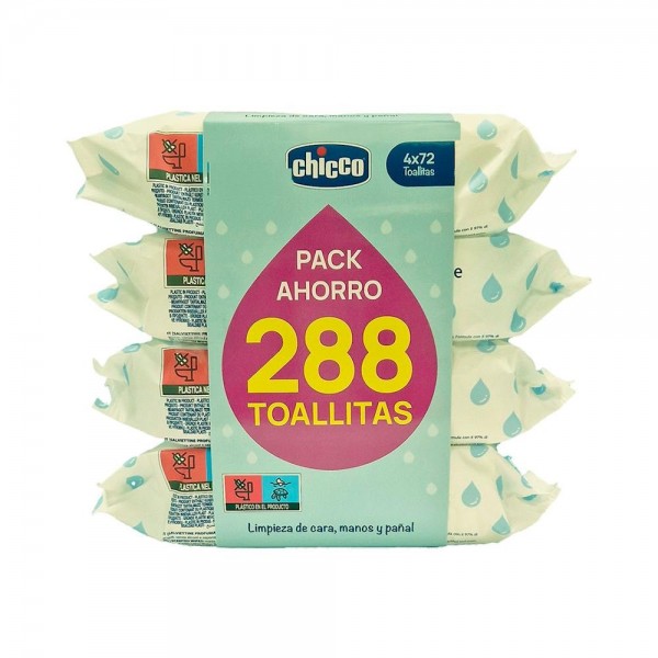TRIPACK TOALLITAS CHICCO 3X72UDS